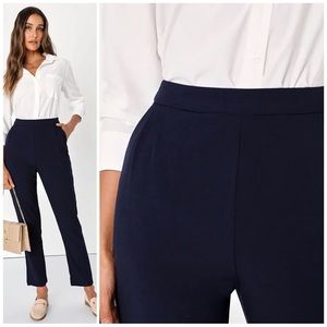 💙*NWT* Lulu’s Side Zip High Waisted Office Trouser Pants